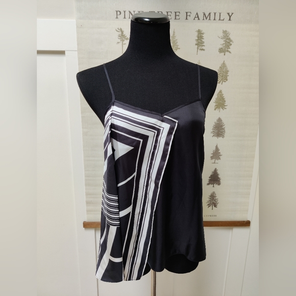 Rag & Bone Isadora Silk Print Cami - 4 - Picture 5 of 12